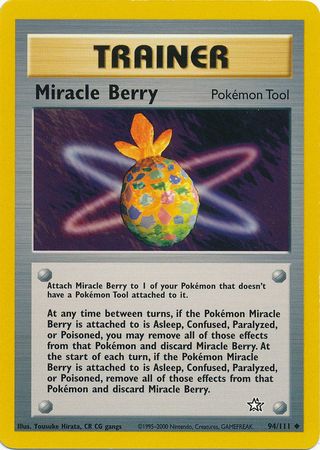 Miracle Berry (94/111) [Neo Genesis Unlimited] | North Game Den