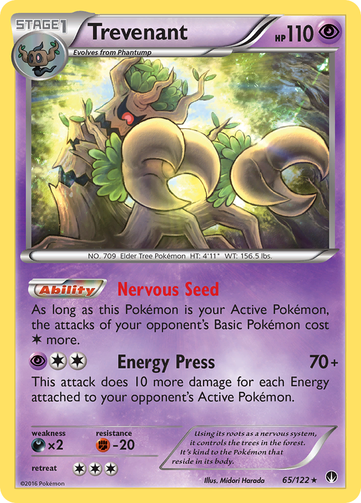 Trevenant (65/122) [XY: BREAKpoint] | North Game Den
