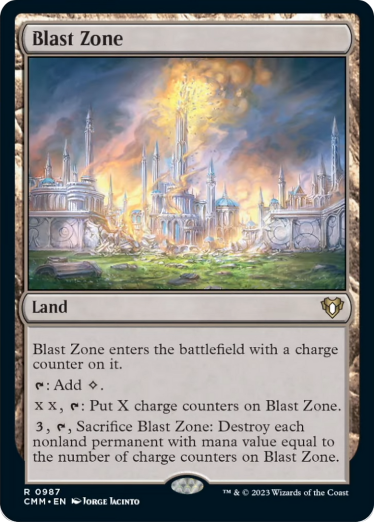 Blast Zone [Commander Masters] | North Game Den