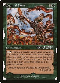 Squirrel Farm (Oversized) [Oversize Cards] | North Game Den