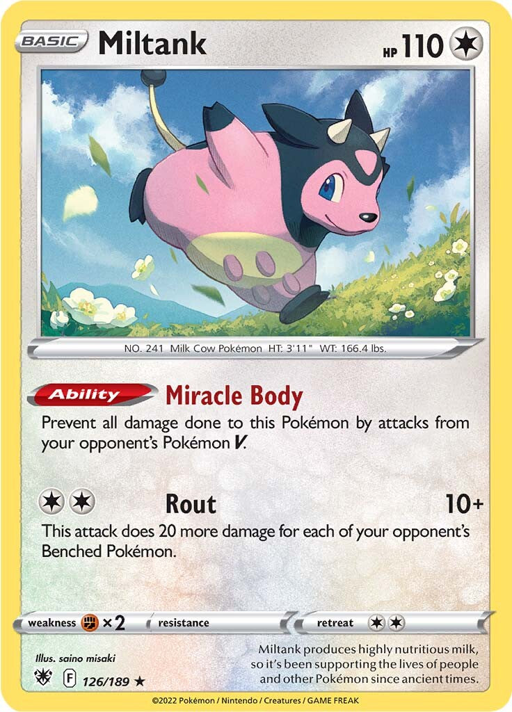 Miltank (126/189) [Sword & Shield: Astral Radiance] | North Game Den