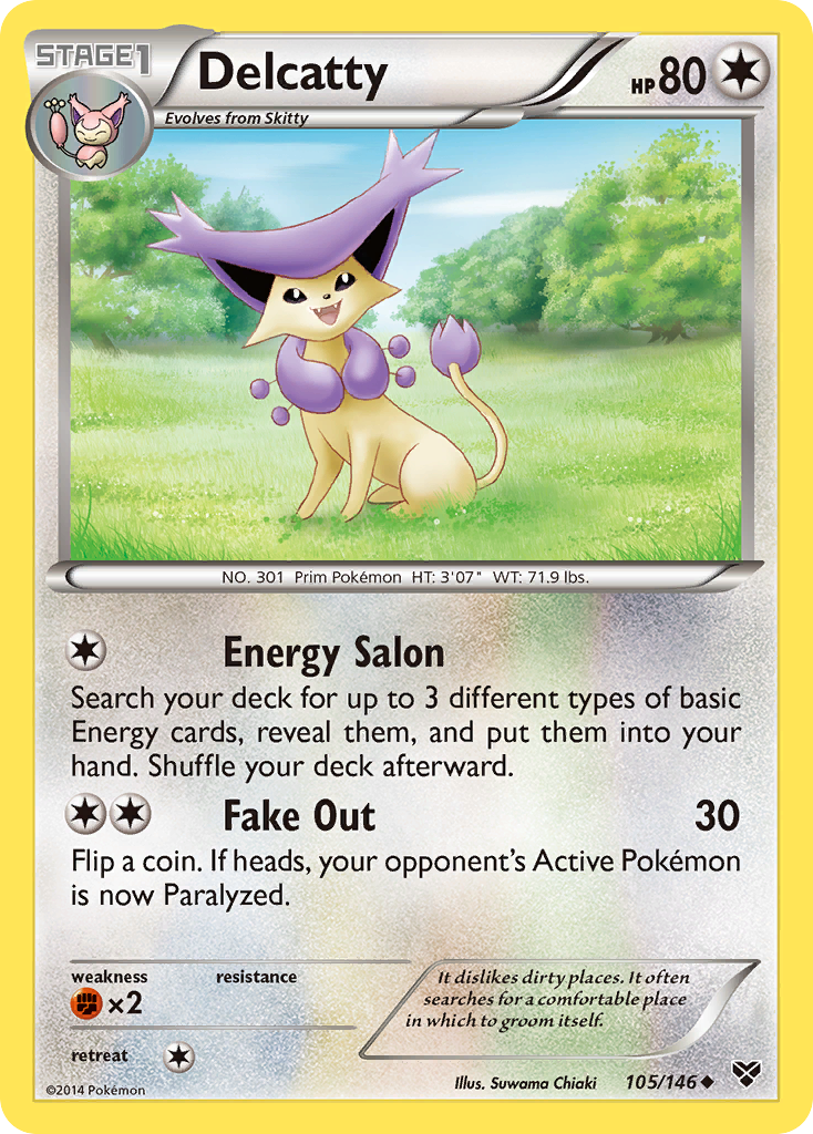 Delcatty (105/146) [XY: Base Set] | North Game Den