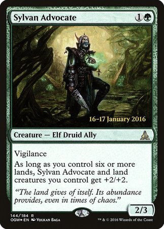 Sylvan Advocate [Oath of the Gatewatch Promos] | North Game Den