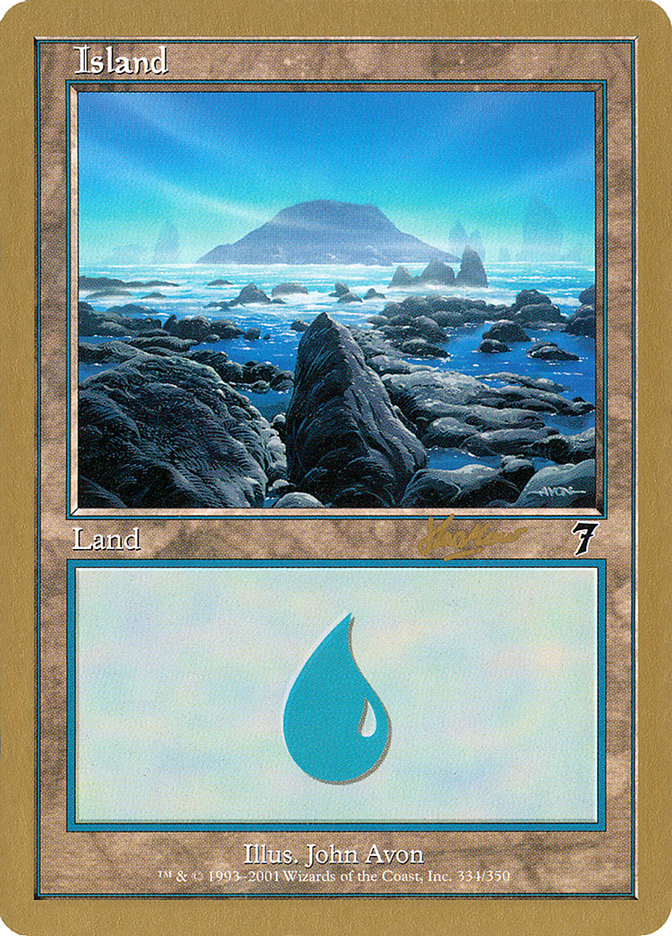 Island (shh334) (Sim Han How) [World Championship Decks 2002] | North Game Den