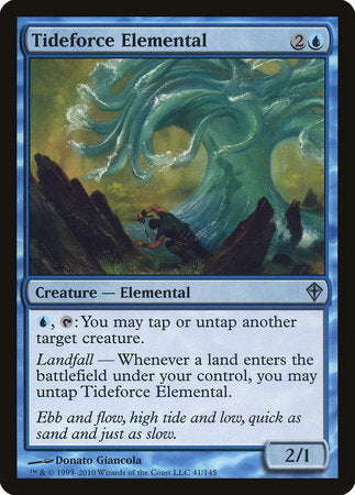 Tideforce Elemental [Worldwake] | North Game Den