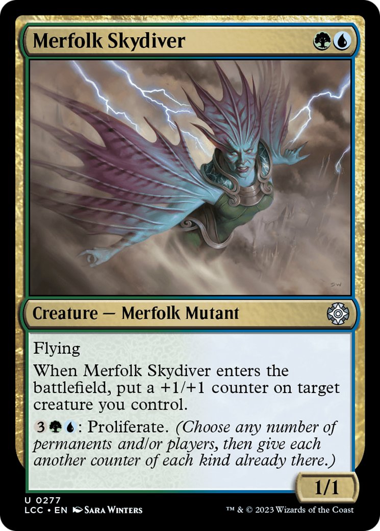 Merfolk Skydiver [The Lost Caverns of Ixalan Commander] | North Game Den