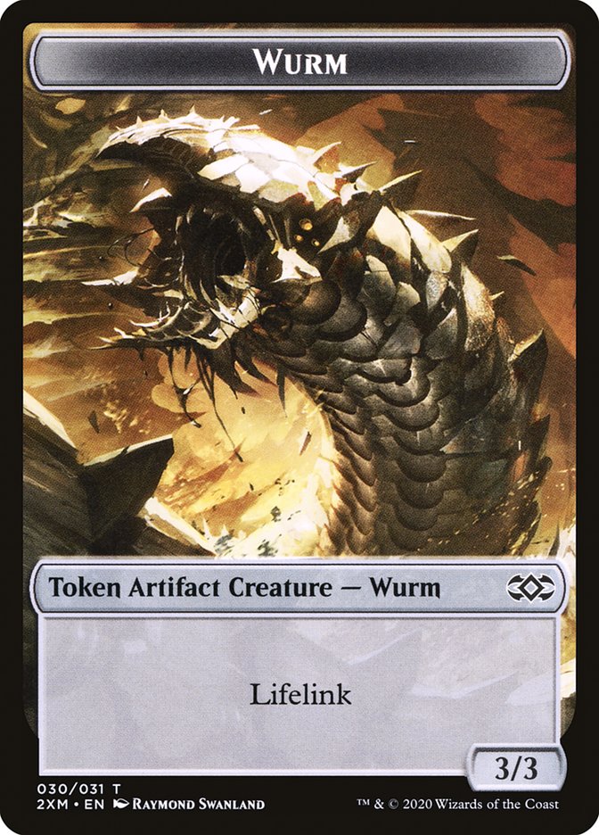 Wurm (030/031) [Double Masters Tokens] | North Game Den