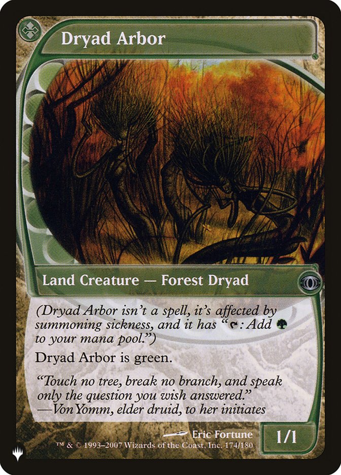 Dryad Arbor [The List] | North Game Den