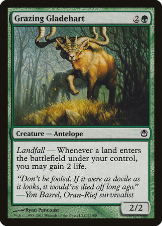 Grazing Gladehart [Duel Decks: Ajani vs. Nicol Bolas] | North Game Den