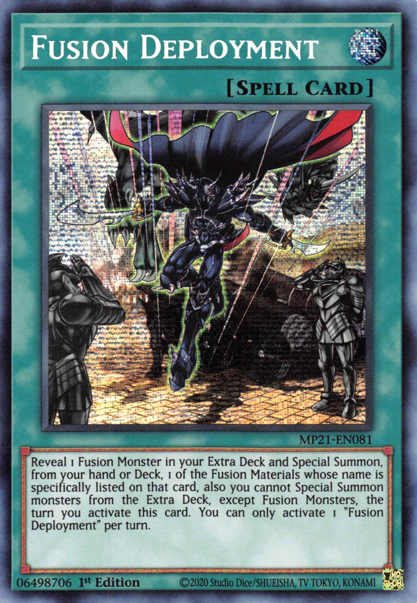Fusion Deployment [MP21-EN081] Prismatic Secret Rare | North Game Den