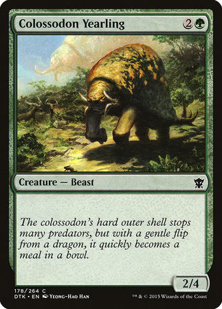 Colossodon Yearling [Dragons of Tarkir] | North Game Den