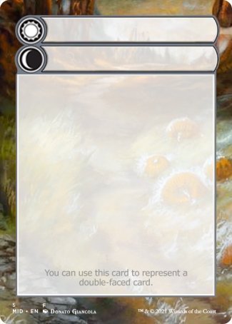 Helper Card (5/9) [Innistrad: Midnight Hunt Tokens] | North Game Den