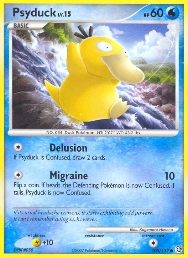 Psyduck (100/132) [Diamond & Pearl: Secret Wonders] | North Game Den