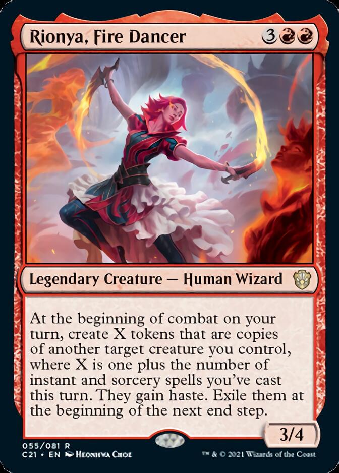 Rionya, Fire Dancer [Commander 2021] | North Game Den