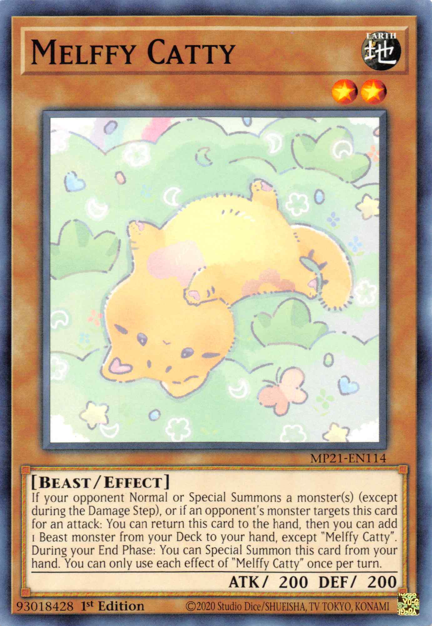 Melffy Catty [MP21-EN114] Common | North Game Den
