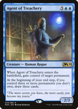 Agent of Treachery [Core Set 2020 Promos] | North Game Den