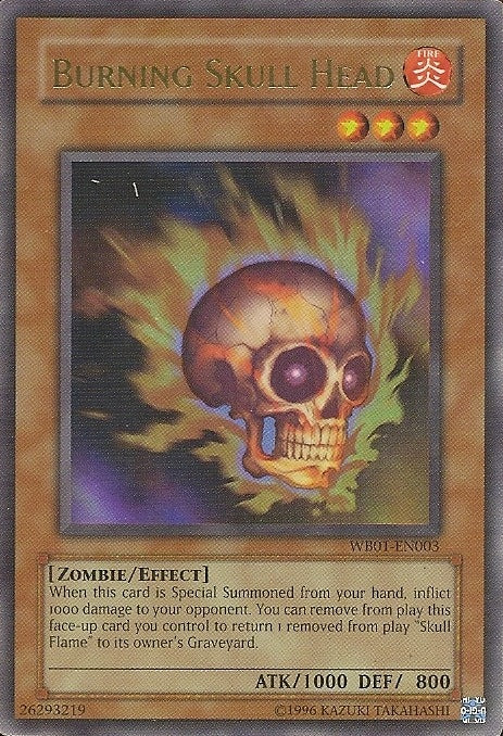 Burning Skull Head [WB01-EN003] Super Rare | North Game Den