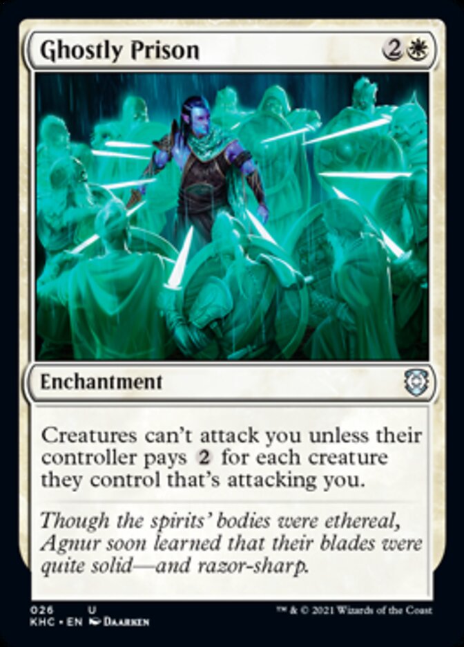 Ghostly Prison [Kaldheim Commander] | North Game Den