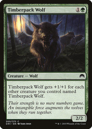 Timberpack Wolf [Magic Origins] | North Game Den