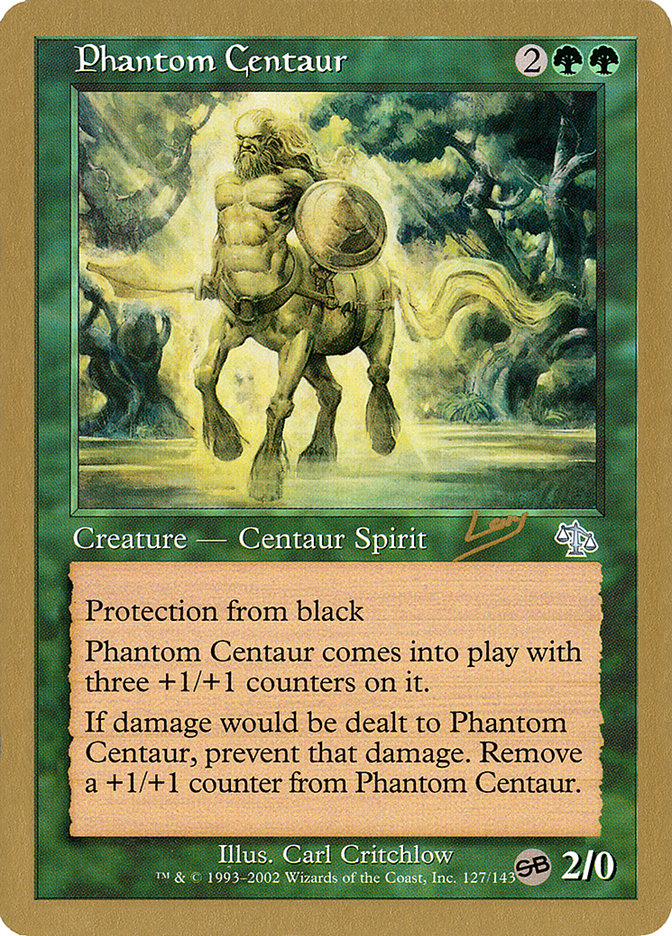 Phantom Centaur (Raphael Levy) (SB) [World Championship Decks 2002] | North Game Den