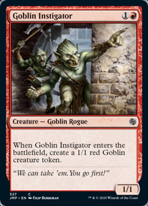 Goblin Instigator [Jumpstart] | North Game Den