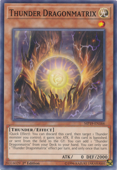 Thunder Dragonmatrix [MP19-EN166] Common | North Game Den