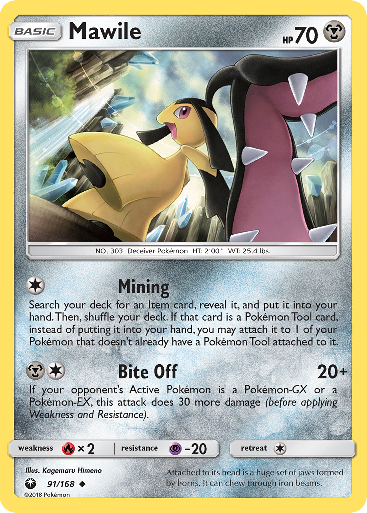 Mawile (91/168) [Sun & Moon: Celestial Storm] | North Game Den