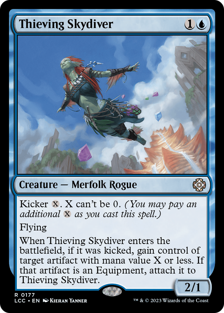 Thieving Skydiver [The Lost Caverns of Ixalan Commander] | North Game Den