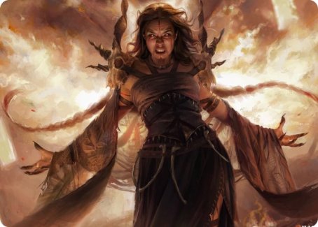 Dragon's Rage Channeler Art Card [Modern Horizons 2 Art Series] | North Game Den