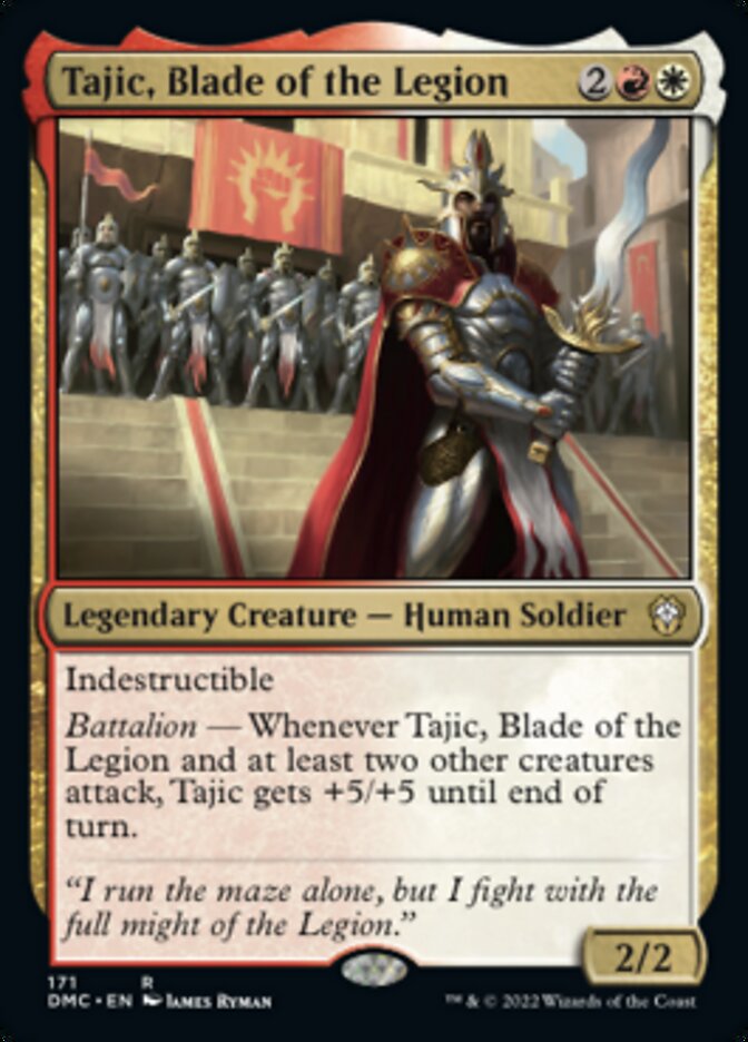 Tajic, Blade of the Legion [Dominaria United Commander] | North Game Den