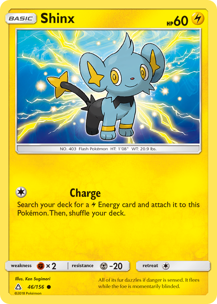 Shinx (46/156) [Sun & Moon: Ultra Prism] | North Game Den