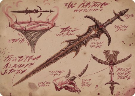 Blackblade Reforged Art Card [The Brothers' War Art Series] | North Game Den