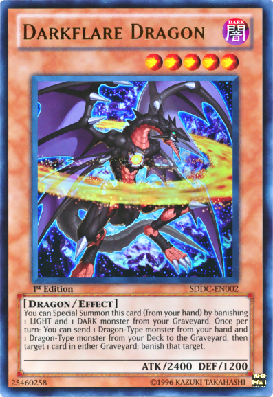 Darkflare Dragon [SDDC-EN002] Ultra Rare | North Game Den