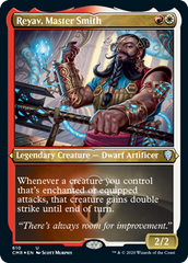 Reyav, Master Smith (Foil Etched) [Commander Legends] | North Game Den