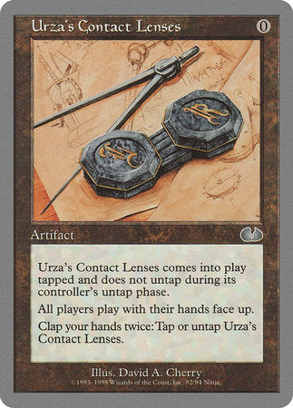 Urza's Contact Lenses [Unglued] | North Game Den