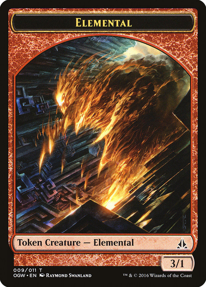 Elemental (009/011) [Oath of the Gatewatch Tokens] | North Game Den