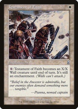 Testament of Faith [Odyssey] | North Game Den