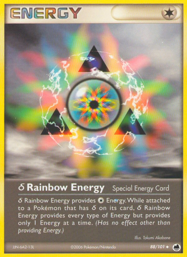 Rainbow Energy (88/101) (Delta Species) [EX: Dragon Frontiers] | North Game Den