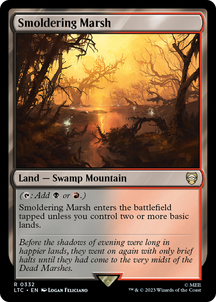 Smoldering Marsh [The Lord of the Rings: Tales of Middle-Earth Commander] | North Game Den