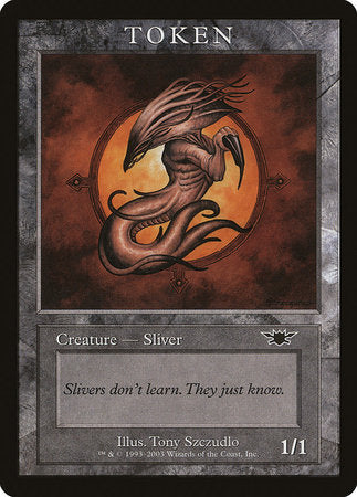 Sliver Token (Legions) [Magic Player Rewards 2003] | North Game Den