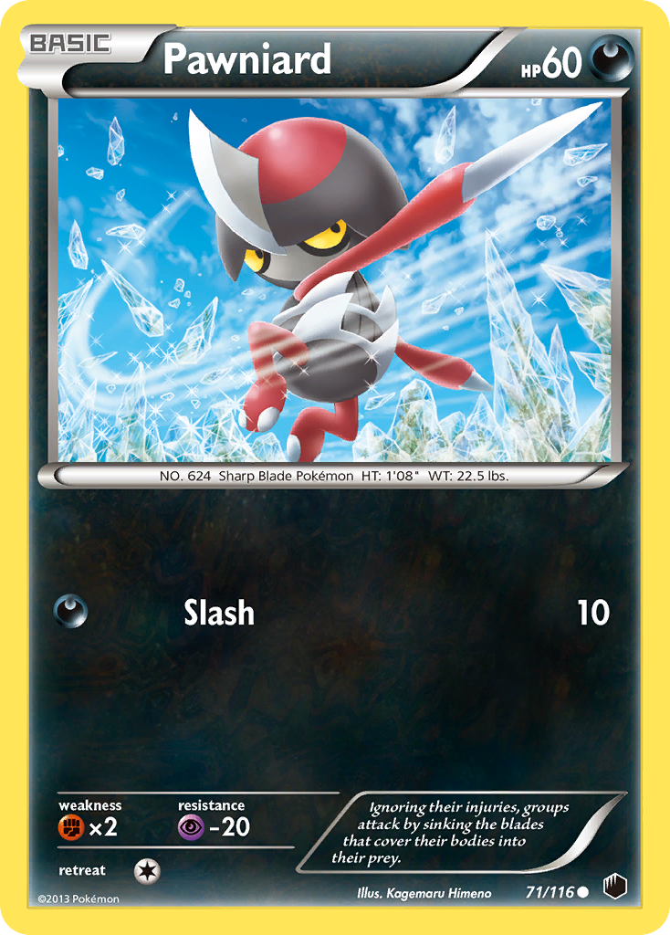Pawniard (71/116) [Black & White: Plasma Freeze] | North Game Den