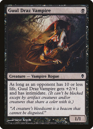 Guul Draz Vampire [Zendikar] | North Game Den