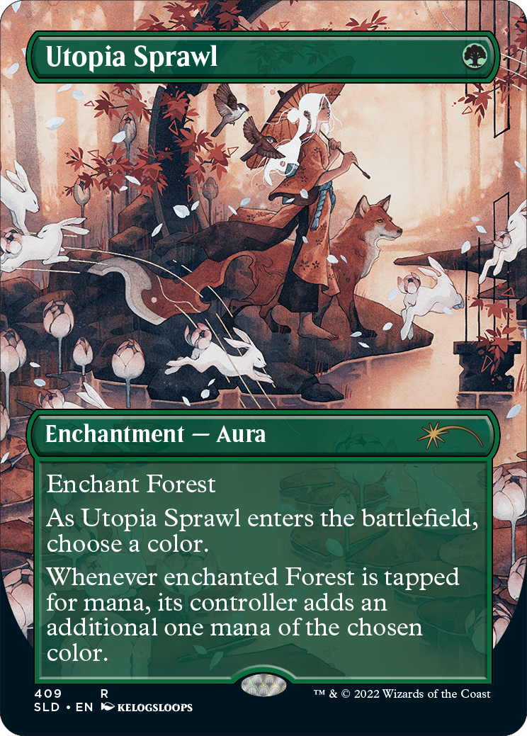 Utopia Sprawl (Borderless) [Secret Lair Drop Series] | North Game Den