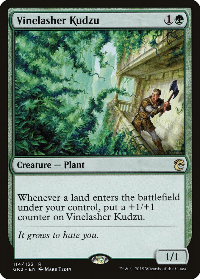 Vinelasher Kudzu [Ravnica Allegiance Guild Kit] | North Game Den