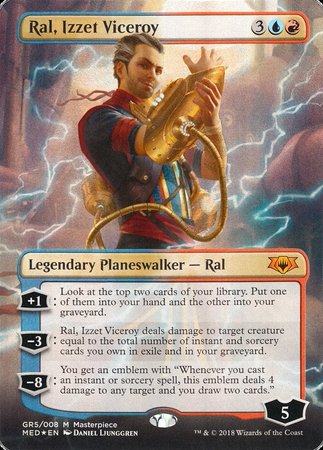 Ral, Izzet Viceroy [Mythic Edition] | North Game Den