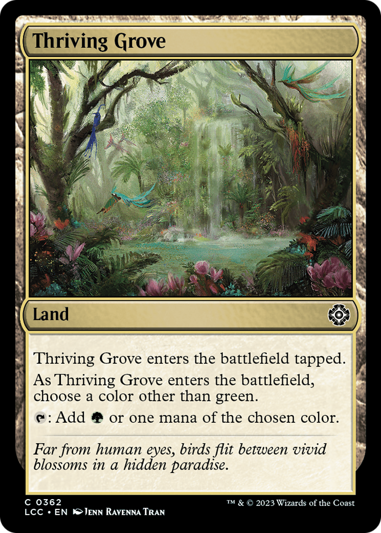 Thriving Grove [The Lost Caverns of Ixalan Commander] | North Game Den