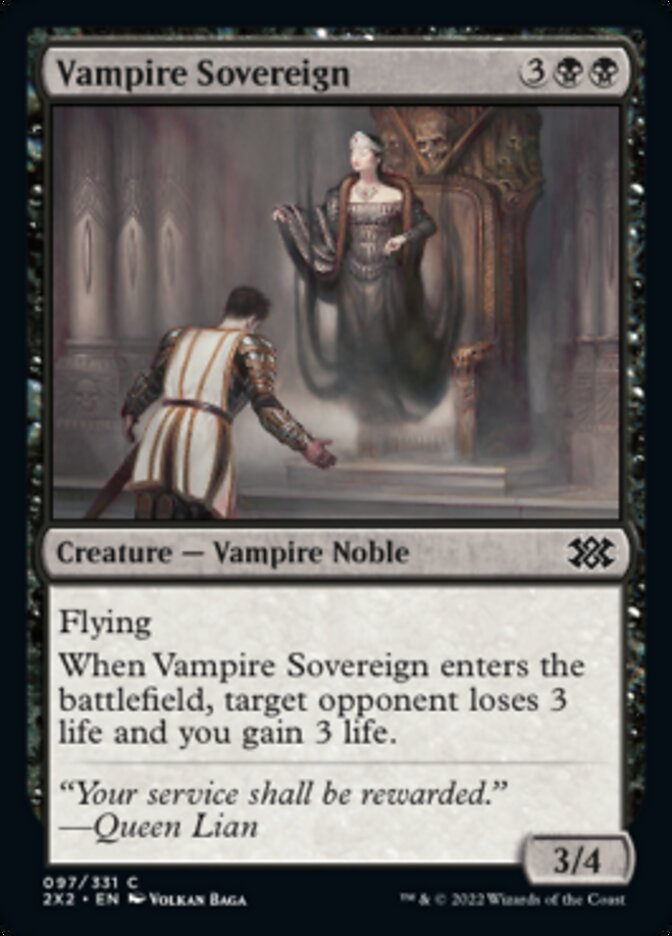 Vampire Sovereign [Double Masters 2022] | North Game Den