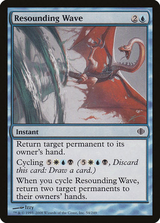 Resounding Wave [Shards of Alara] | North Game Den