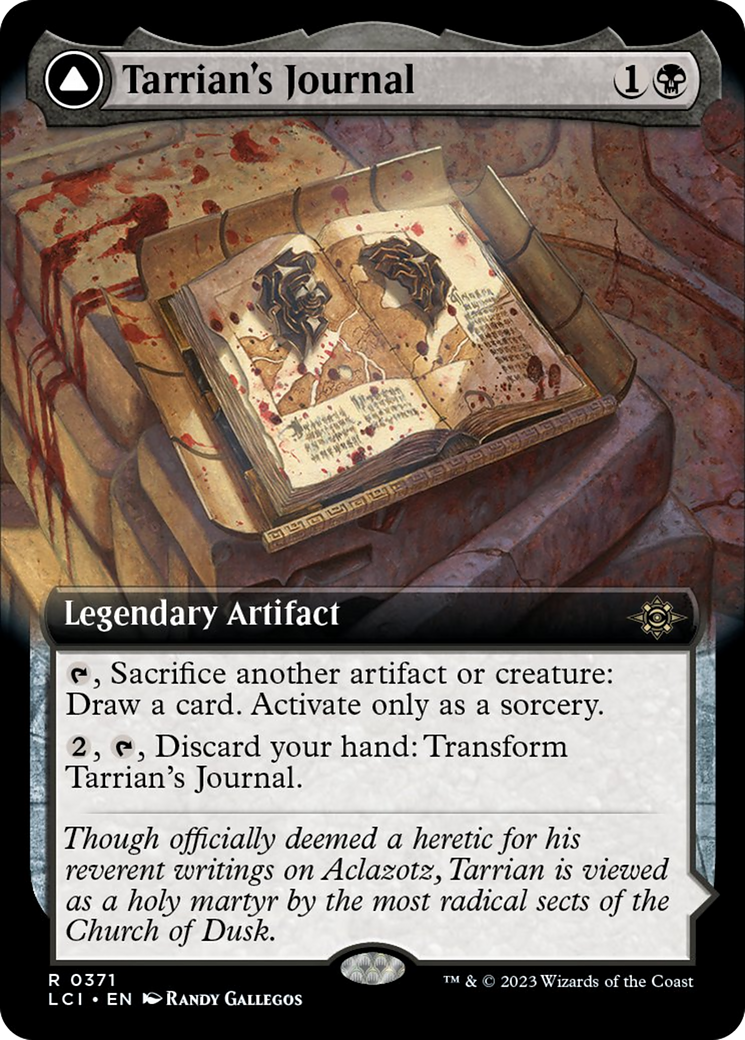 Tarrian's Journal // The Tomb of Aclazotz (Extended Art) [The Lost Caverns of Ixalan] | North Game Den