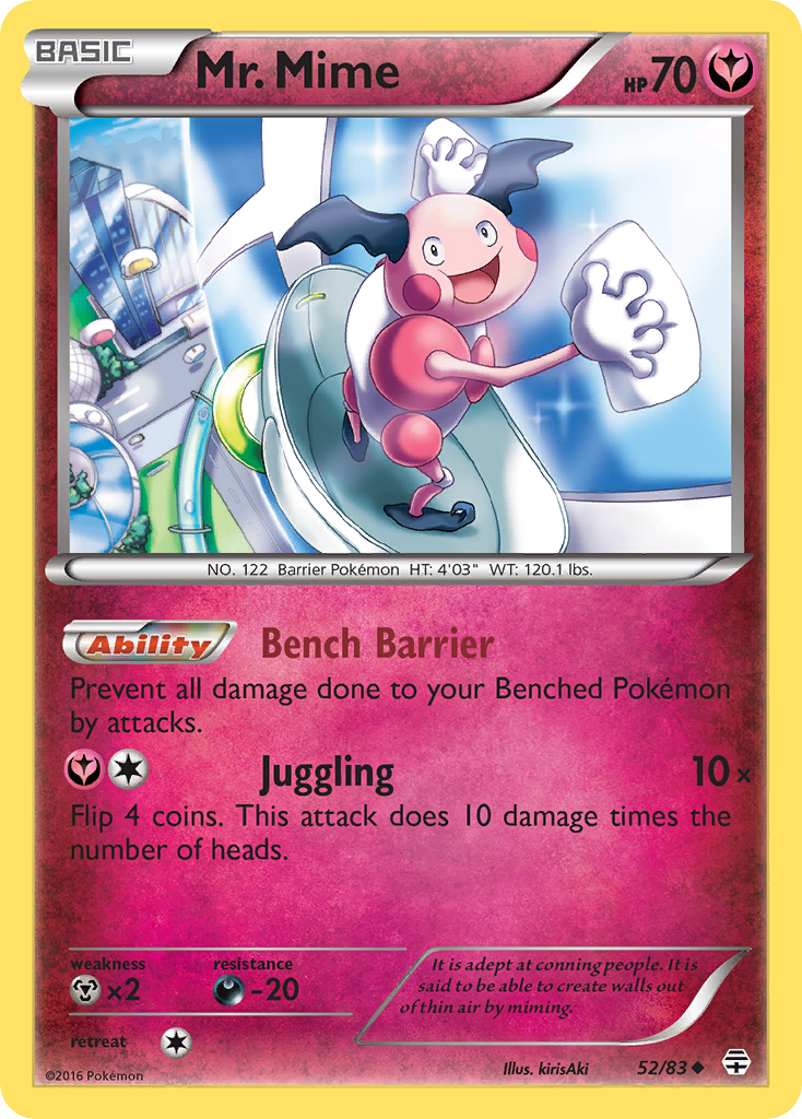 Mr. Mime (52/83) [XY: Generations] | North Game Den